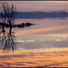 Lever de soleil sur le Loir