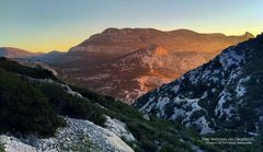 Lever de soleil sur le Parc National des Calanques