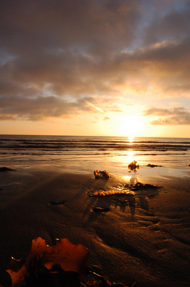 Lever de soleil sur north rustico