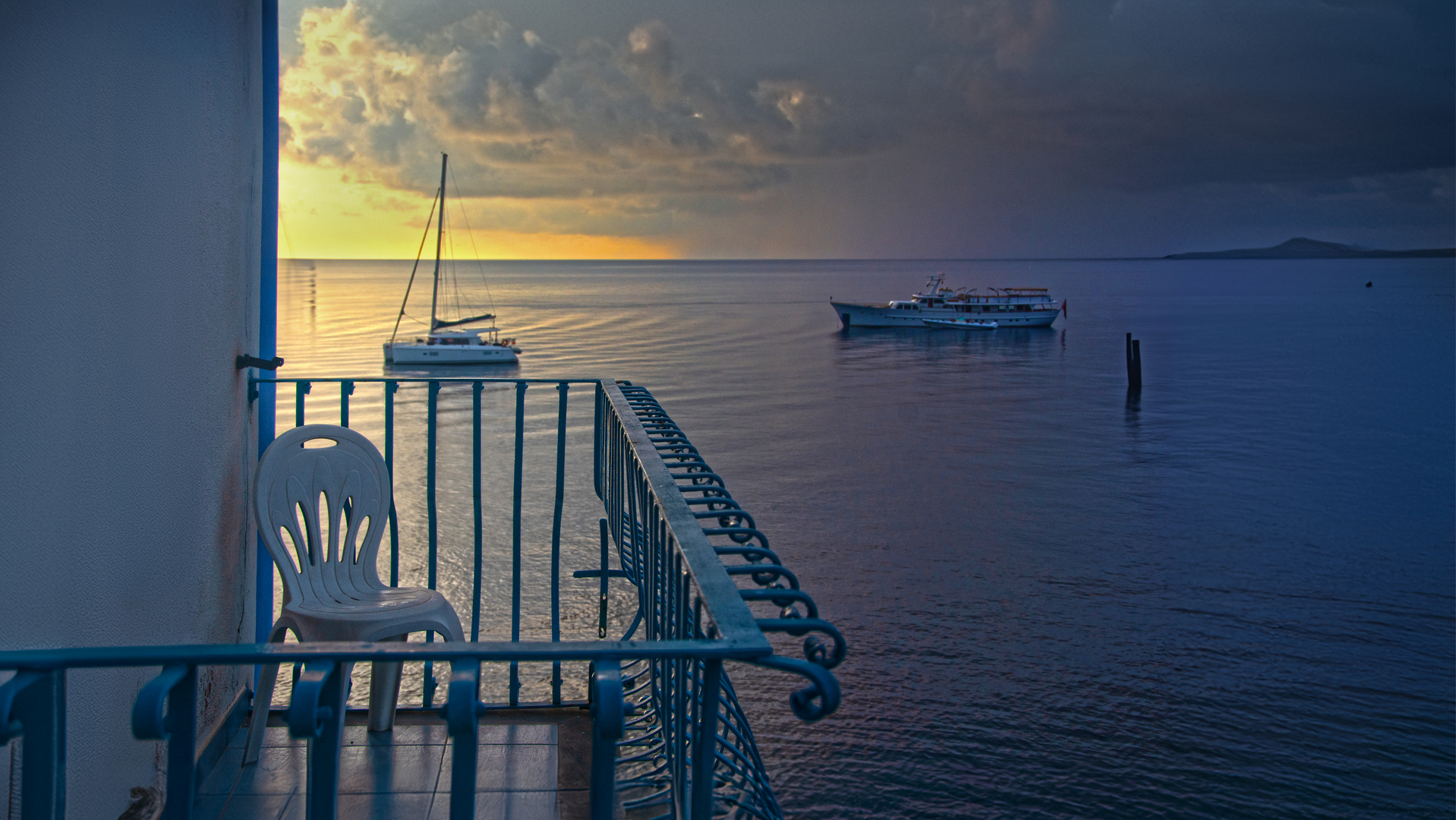 Lever du jour à Lipari