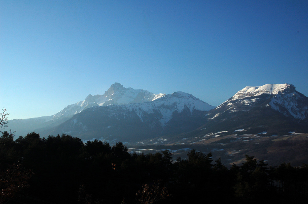 Lever du jour sur l'Obiou