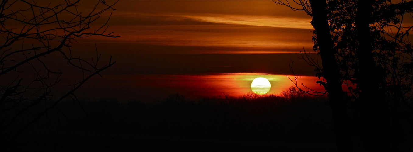 Lever du soleil....