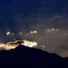 Lever du Soleil sur le " Vieux Chaillol " ( 3163m ) sommet du Champsaur: Hautes-Alpes .