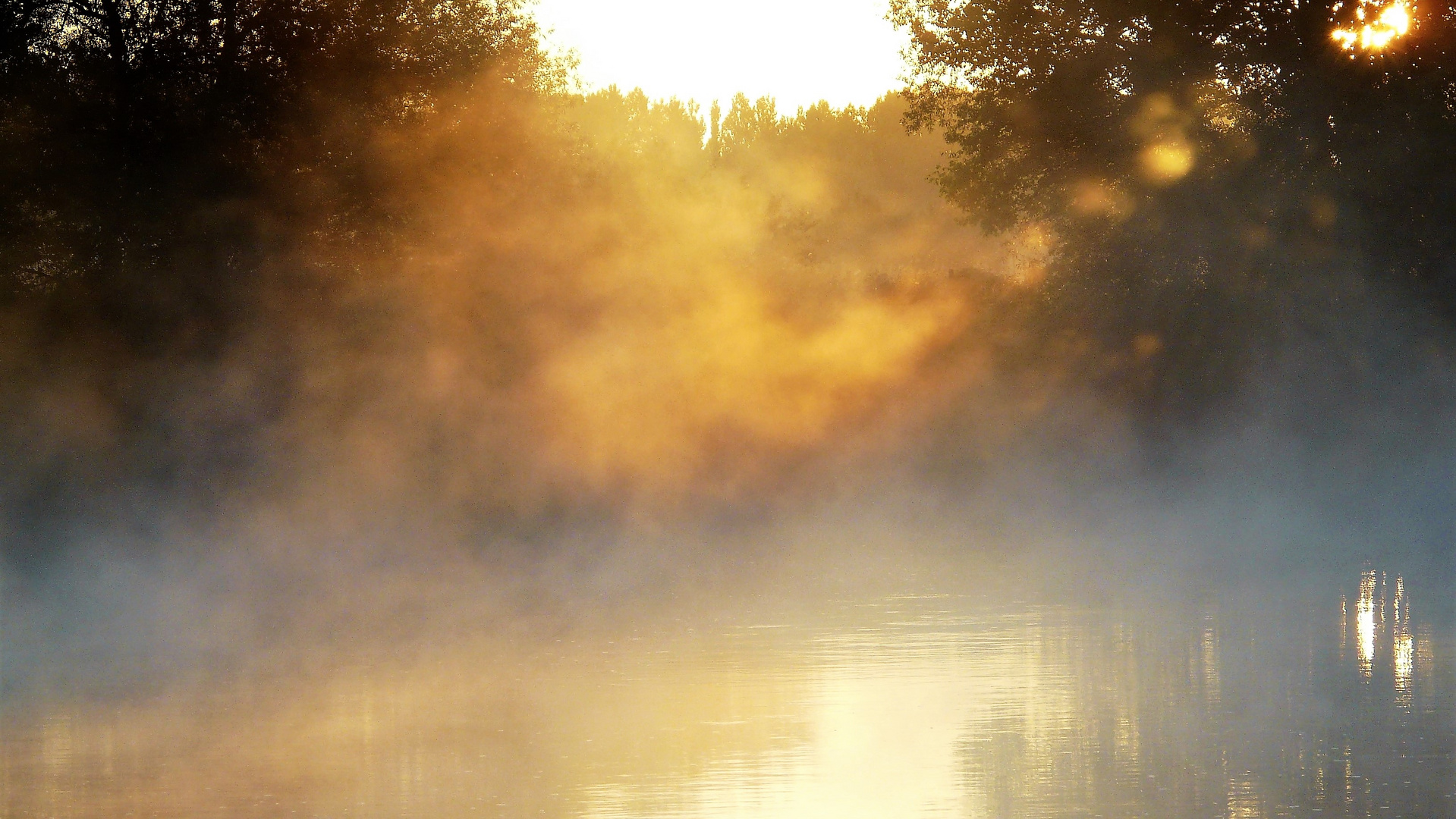 Lever sur la rivière