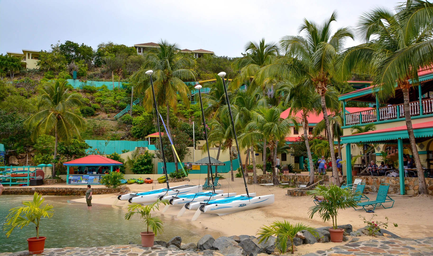 Leverick Bay Marina - Virgin Gorda  - Januar 2016