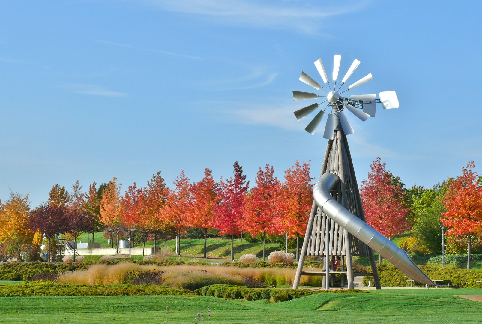 Leverkusen - Herbst im Neulandpark