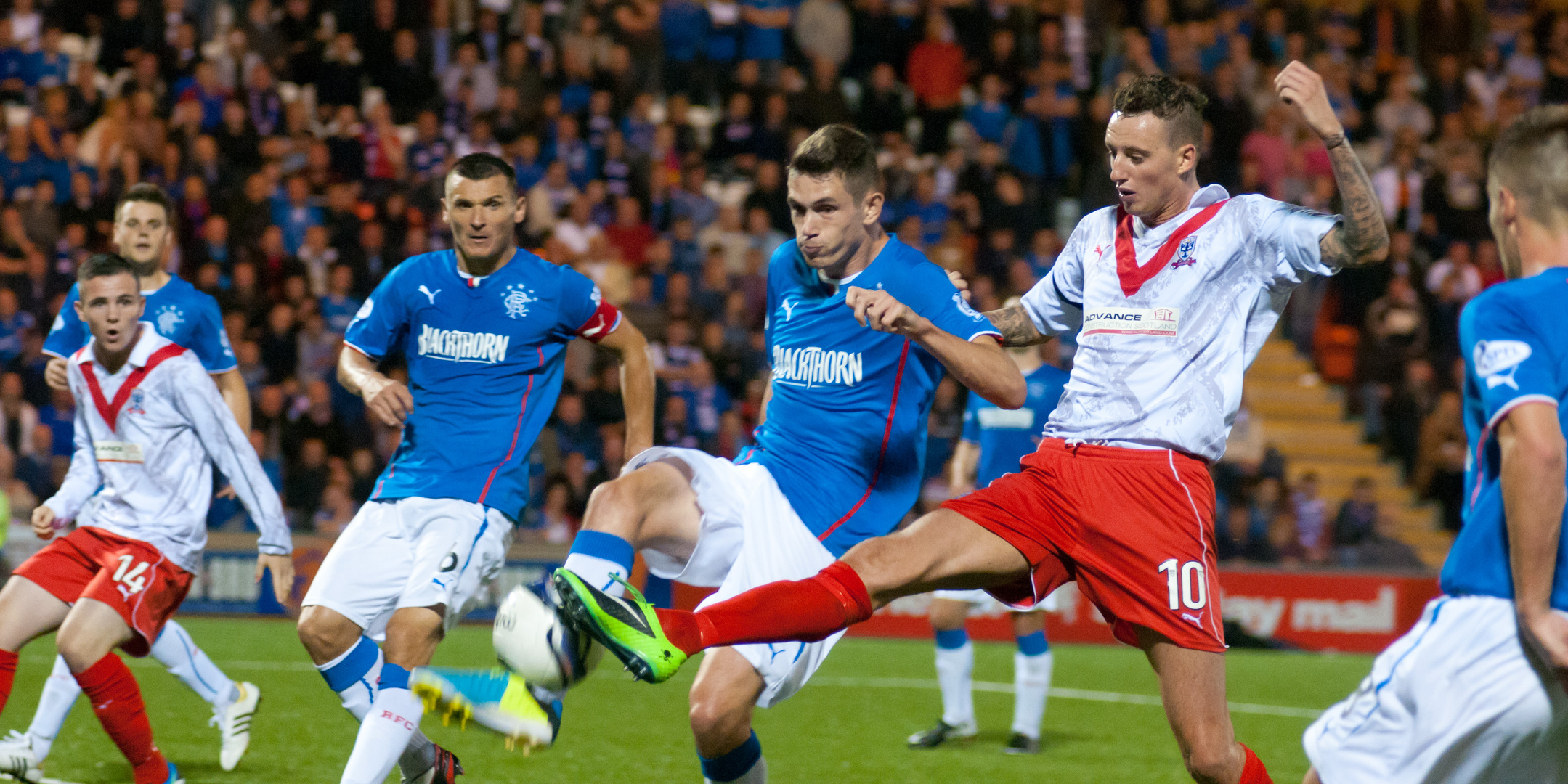 Lewis Coult v Rangers