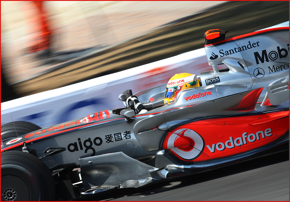 Lewis Hamilton Eingang Tunnel Monte Carlo