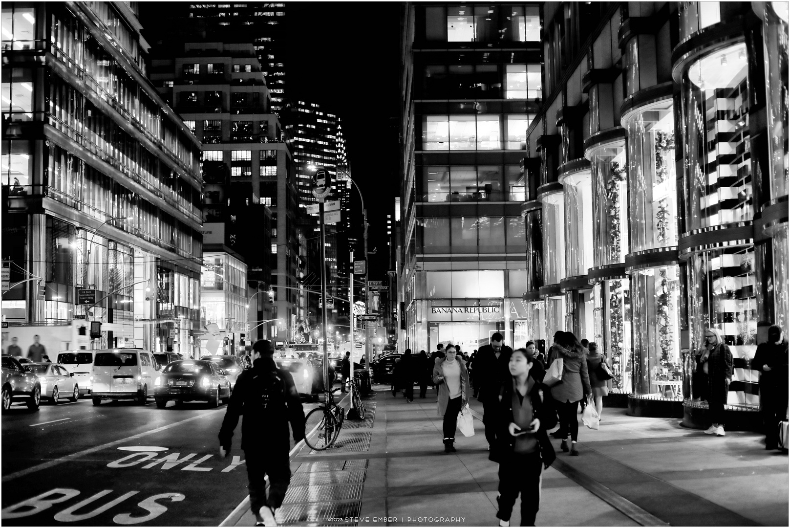 Lexington Avenue Nightscape No.2 - A Midtown East Impression