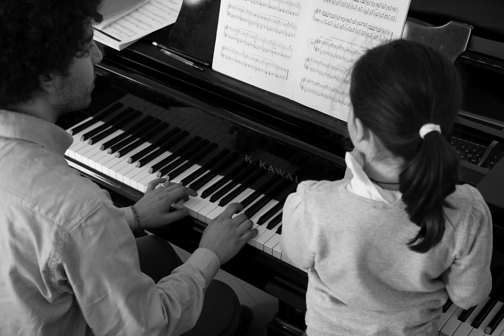 Lezione di pianoforte #1