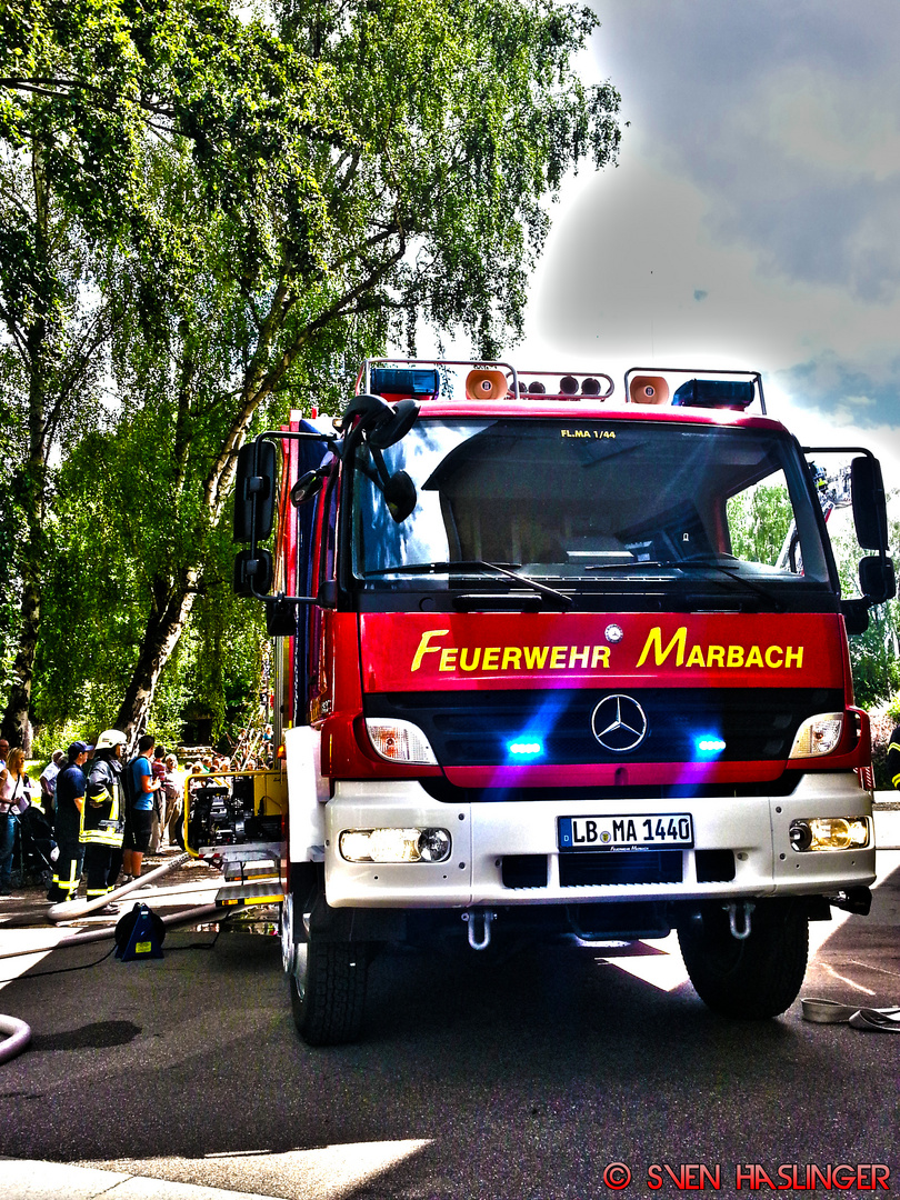 LF 20/16 der Feuerwehr Marbach a.N.