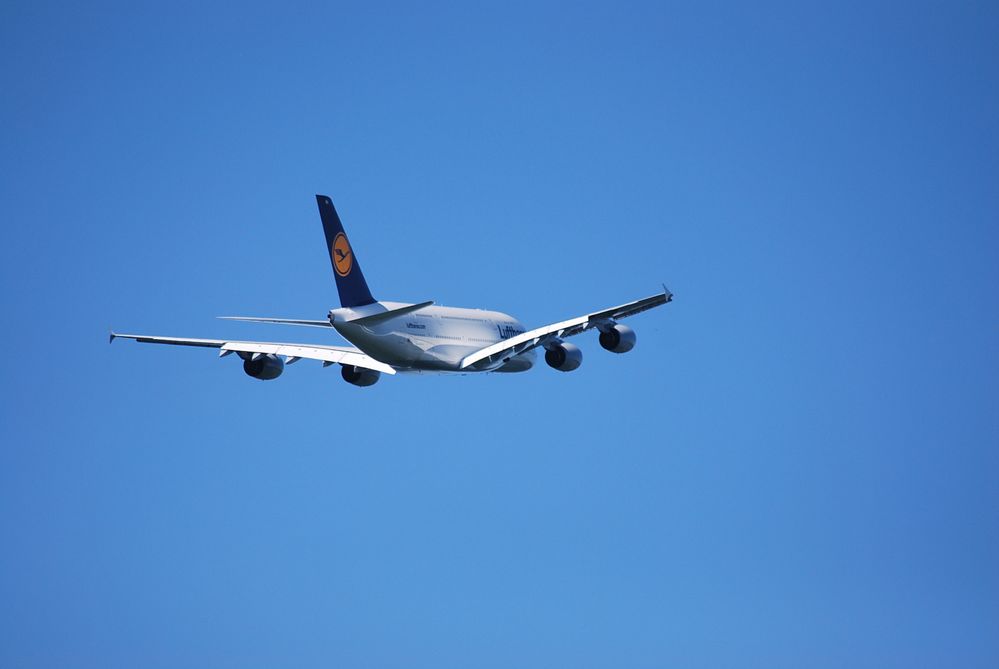 LH A380-800 Frankfurt am Main in Düsseldorf 3