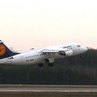 "LH-Cityline beim TakeOff"