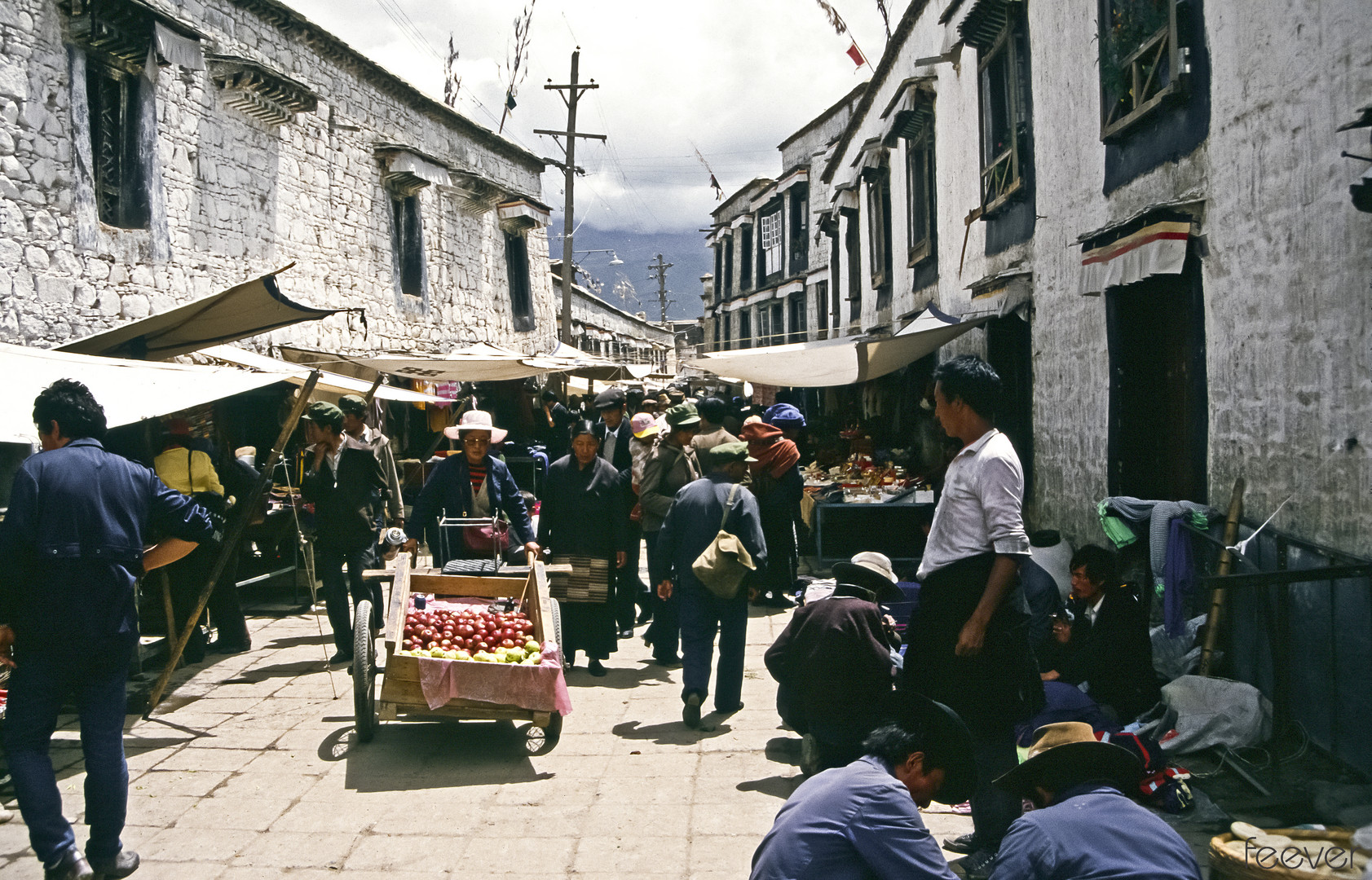 Lhasa 1987: Auf dem Barkhor