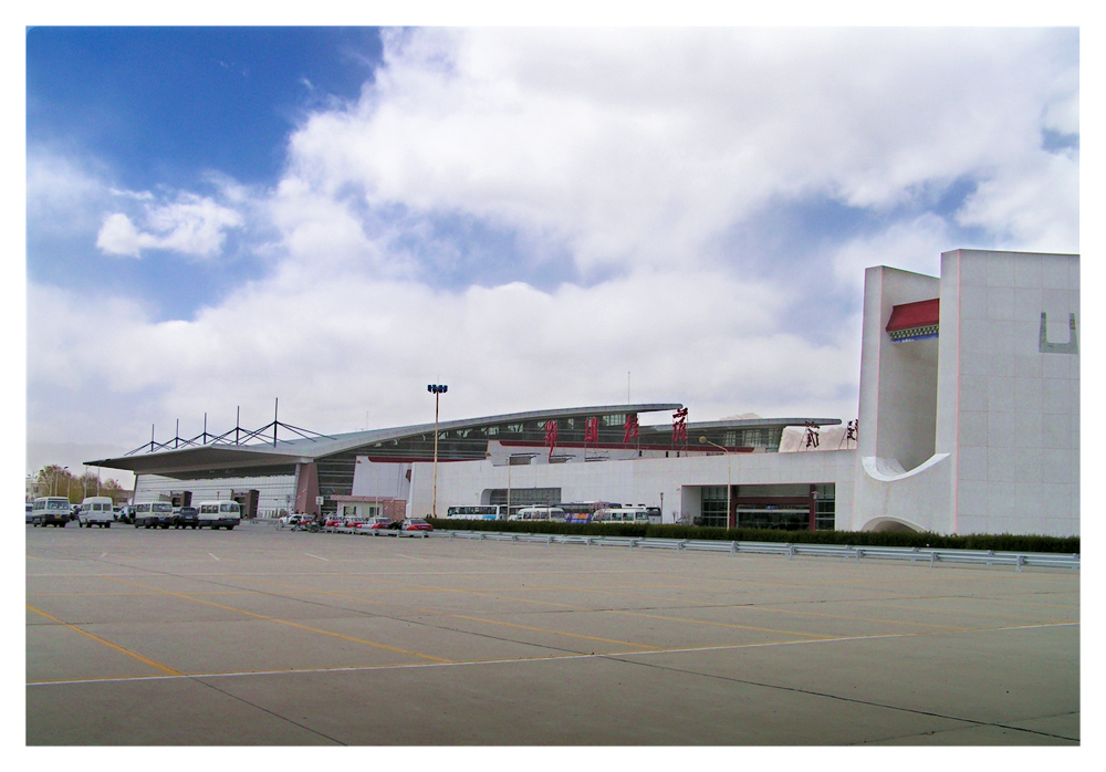 Lhasa Airport - das Ende einer Reise