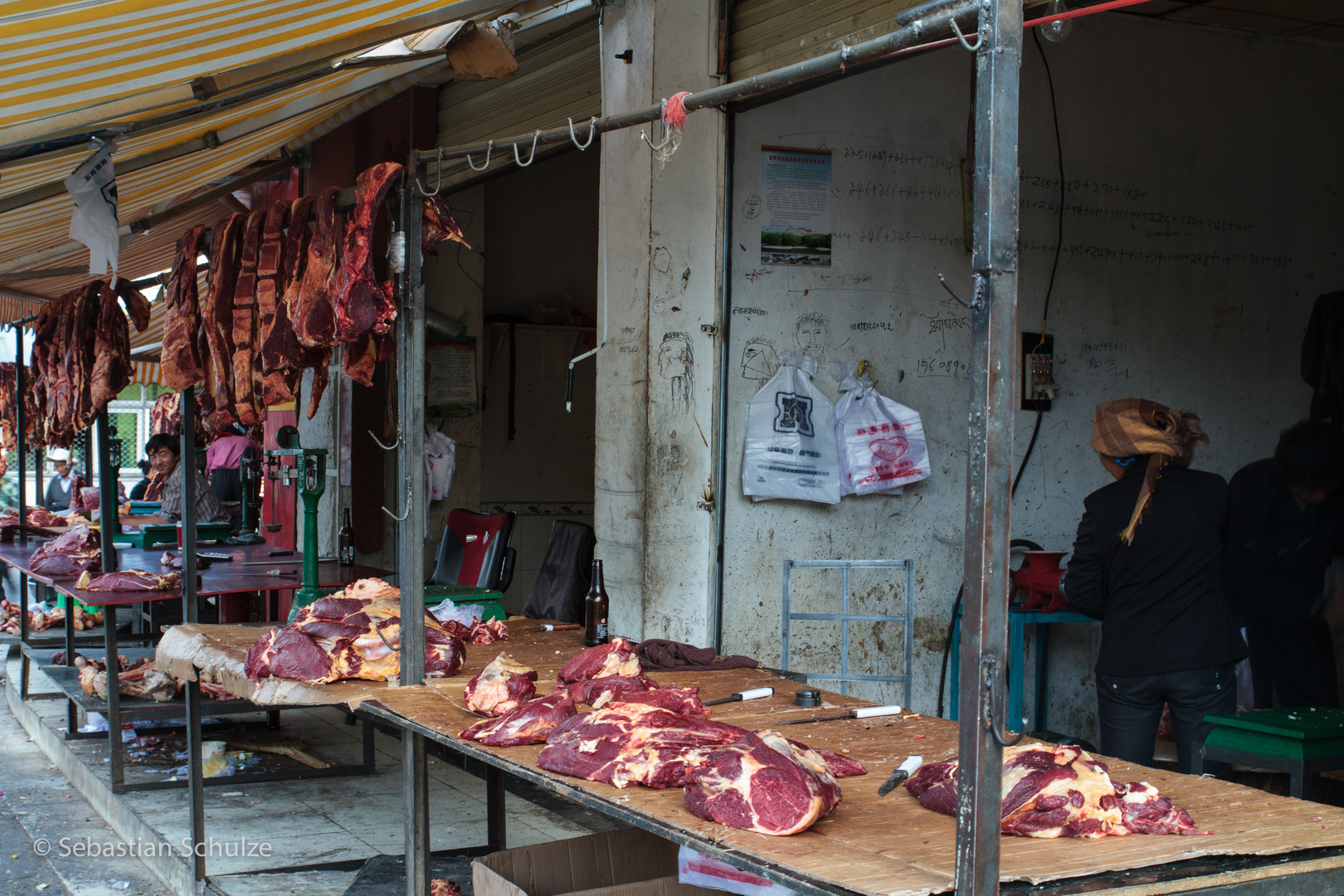 Lhasa - auf dem Markt