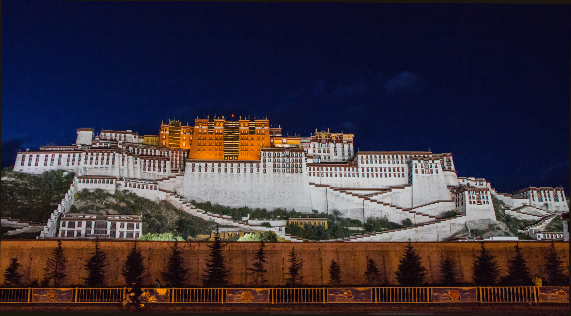Lhasa der Potala Palast