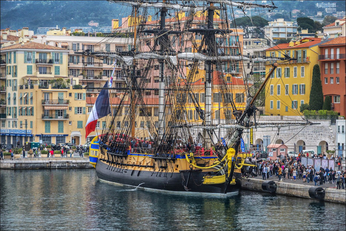 L'Hermione à Nice