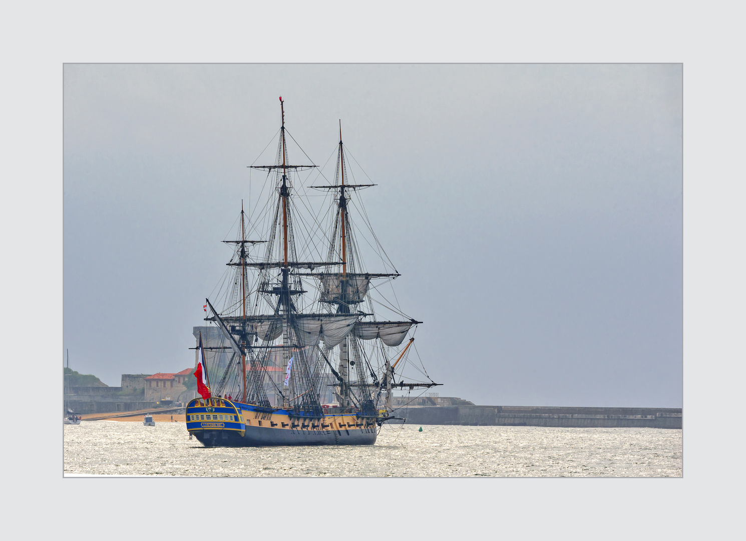 L'Hermione à St Jean de Luz