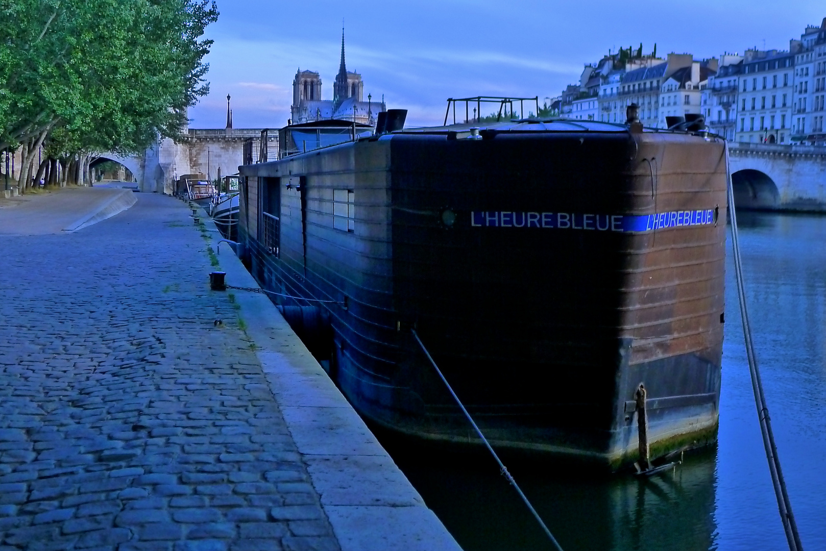 L'heure bleue à quai