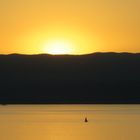 "L'heure dorée sur le Léman"