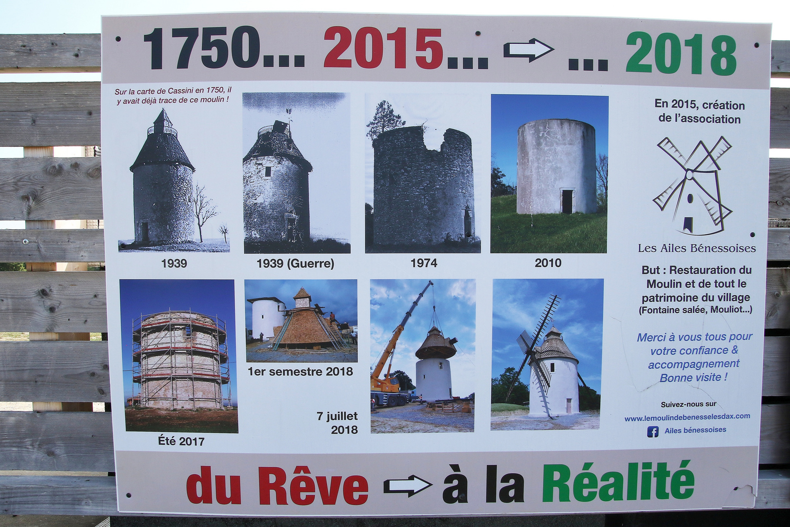 L'histoire du moulin !