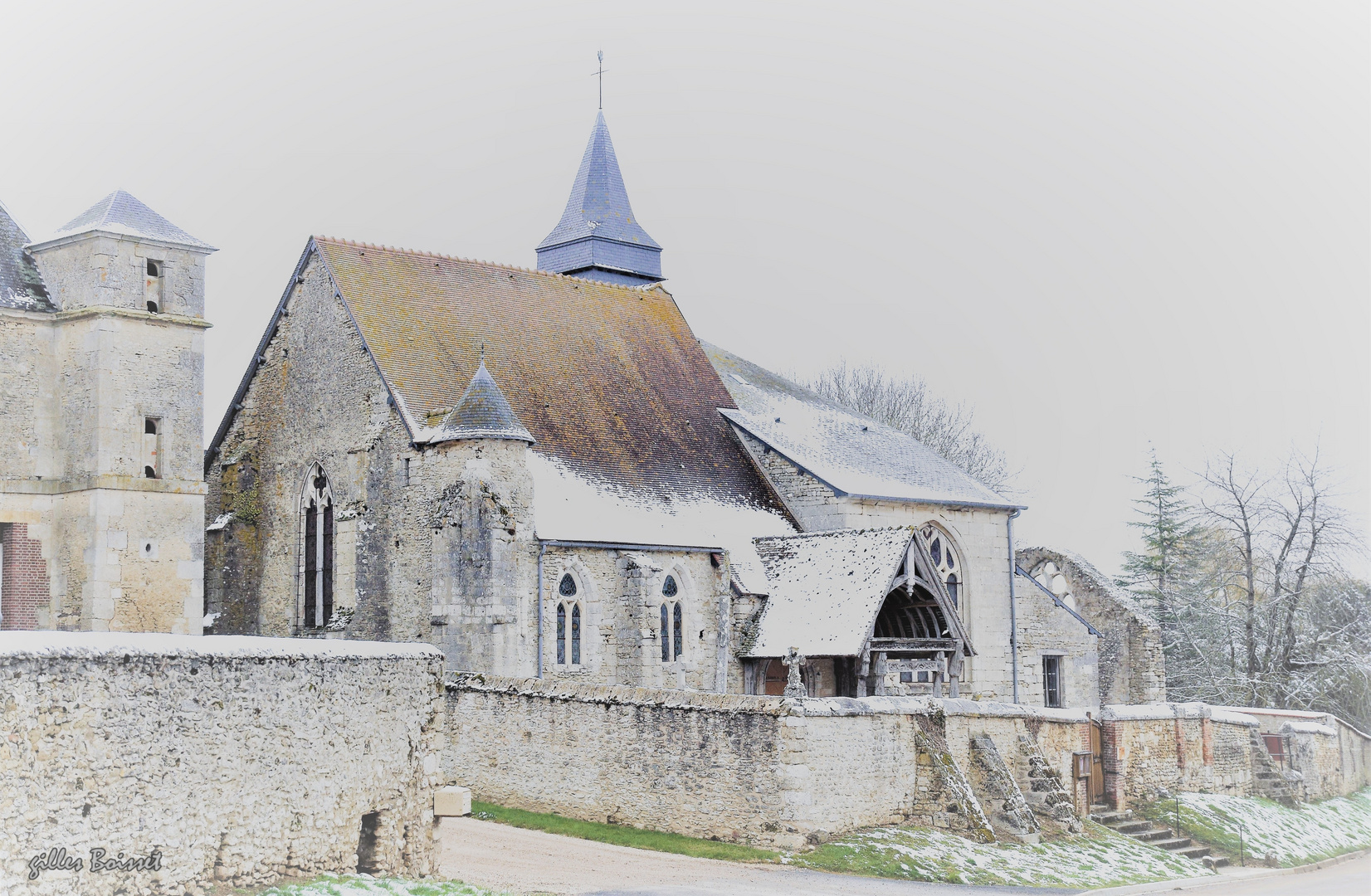 l'hiver à Fours en Vexin