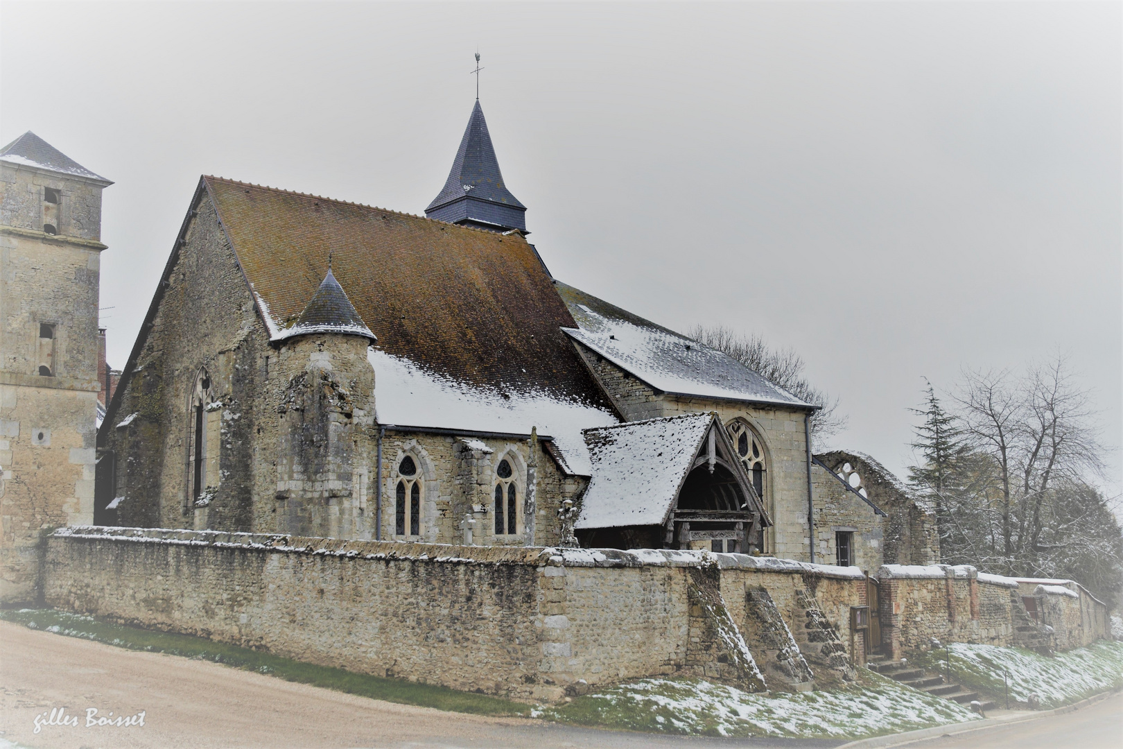 l'hiver à Fours en Vexin 