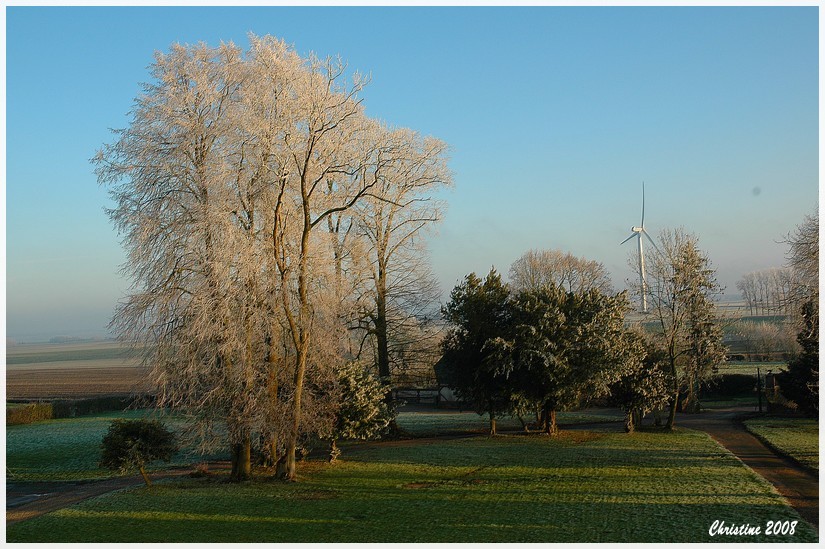 L'hiver arrive en Normandie.