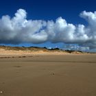 L'hiver les nuages vont à la plage