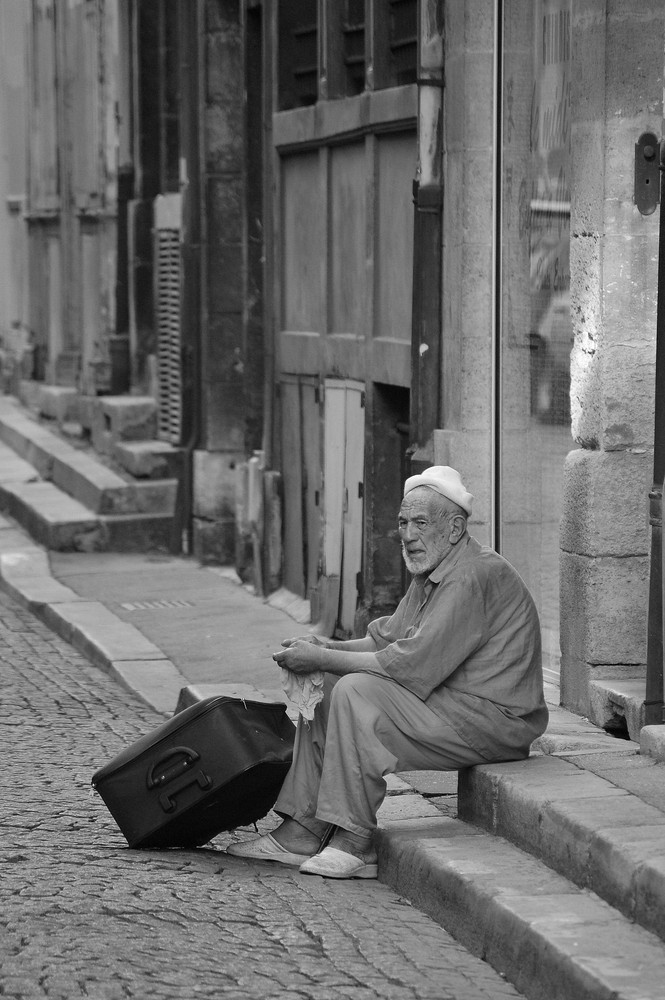 L'homme au bagage