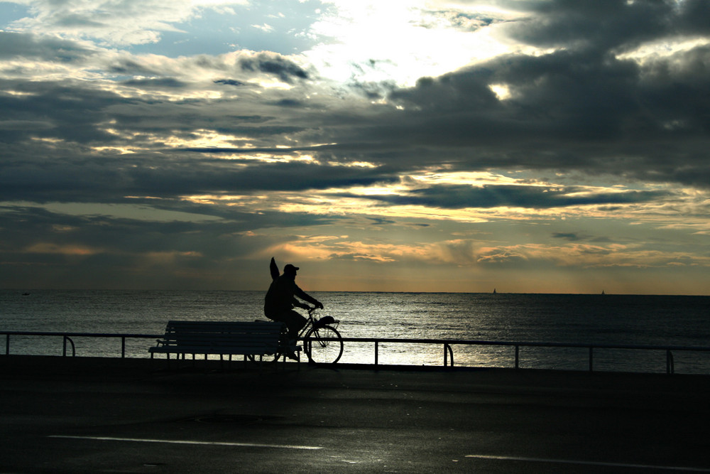 L'homme au vélo