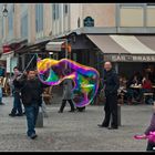 L'homme aux bulles...