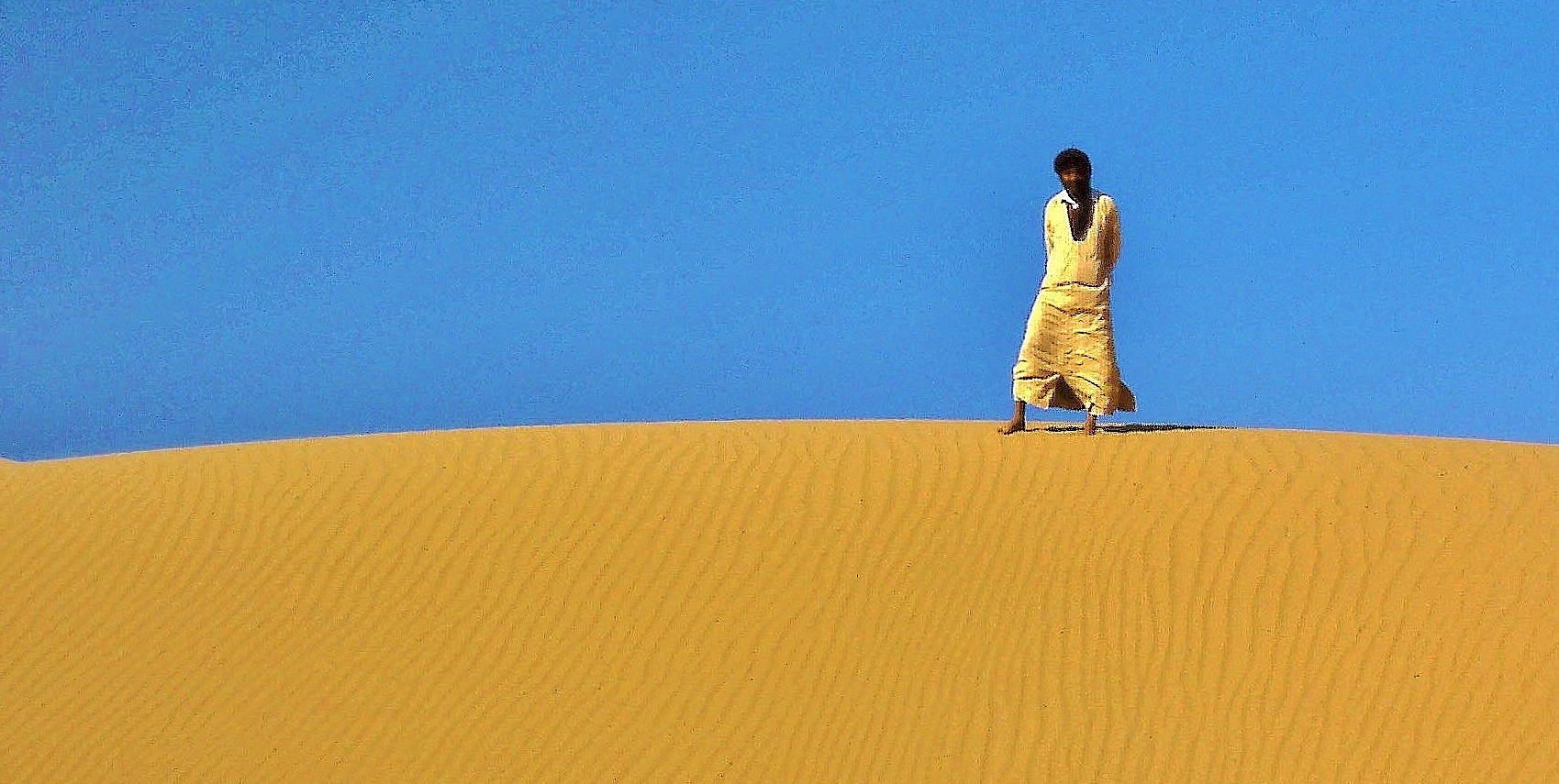 L'homme du désert.