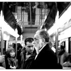 l'homme en la métro