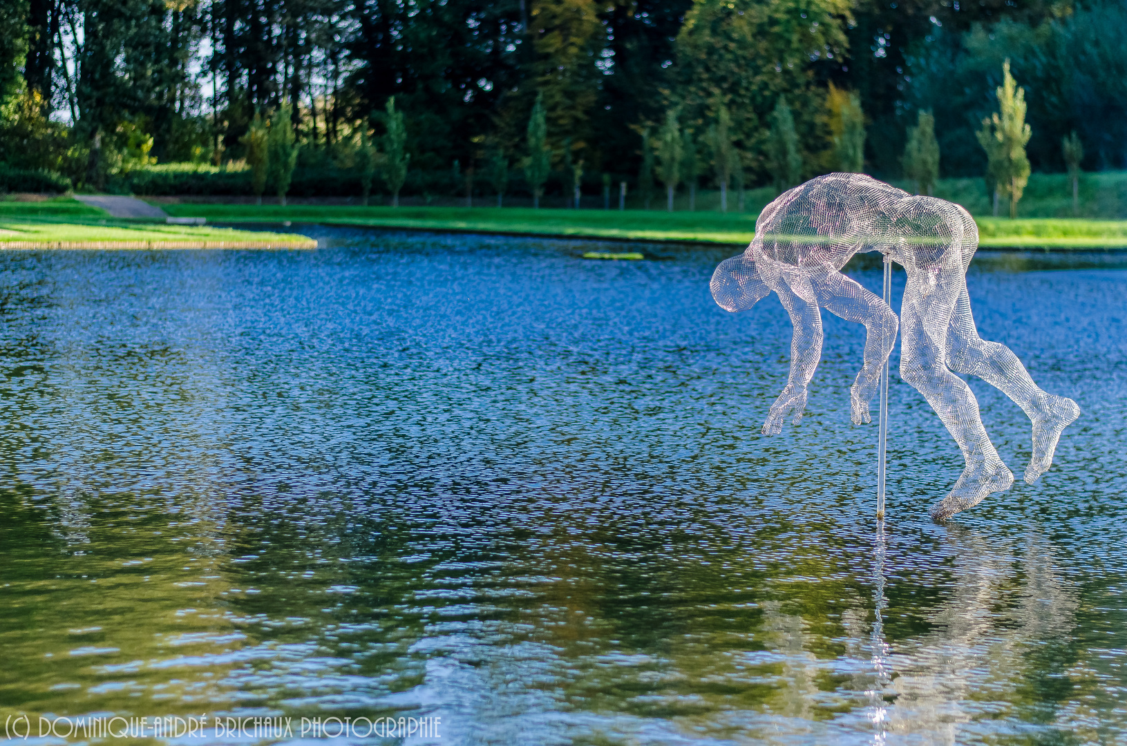 L'homme marchant sur l'eau