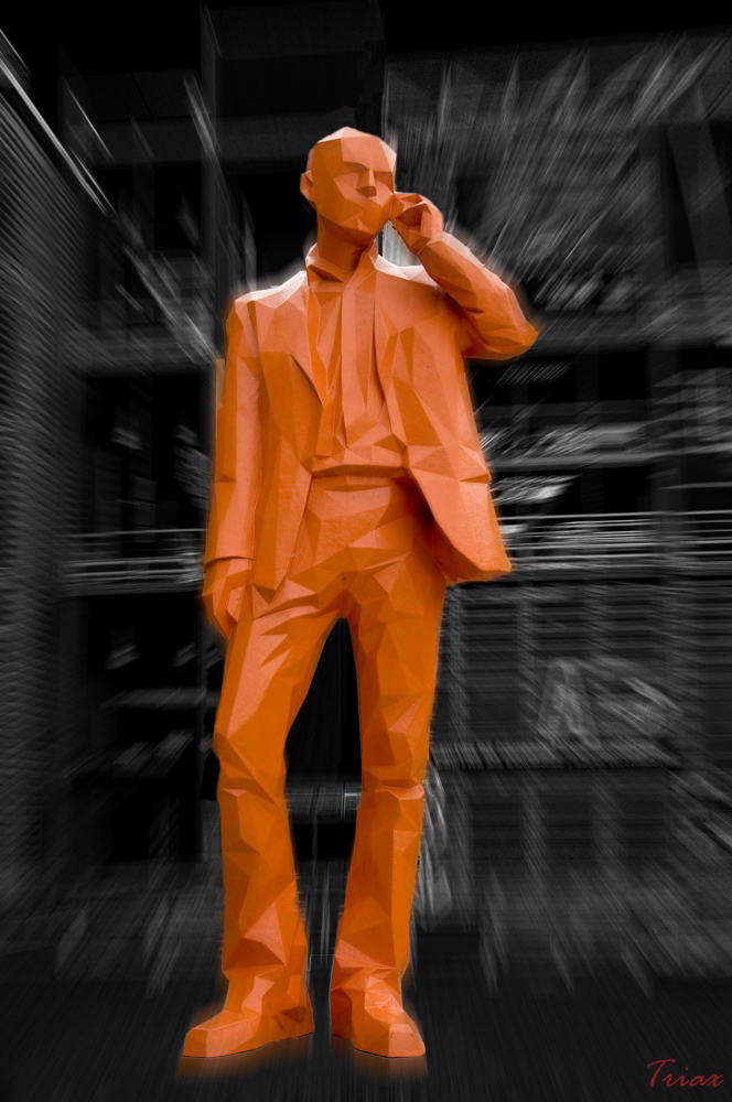 L'homme orange