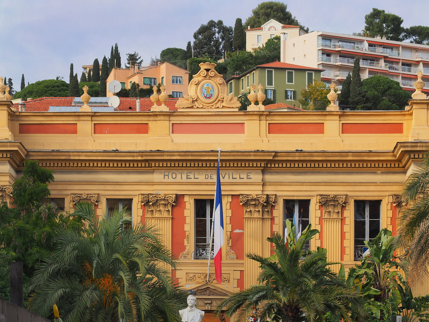 L’Hôtel de ville de Menton