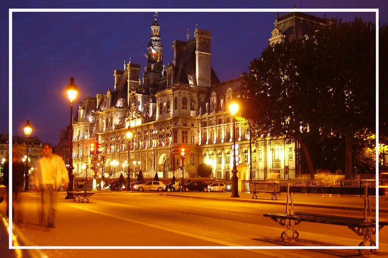 L'hôtel de Ville de Paris chez noir