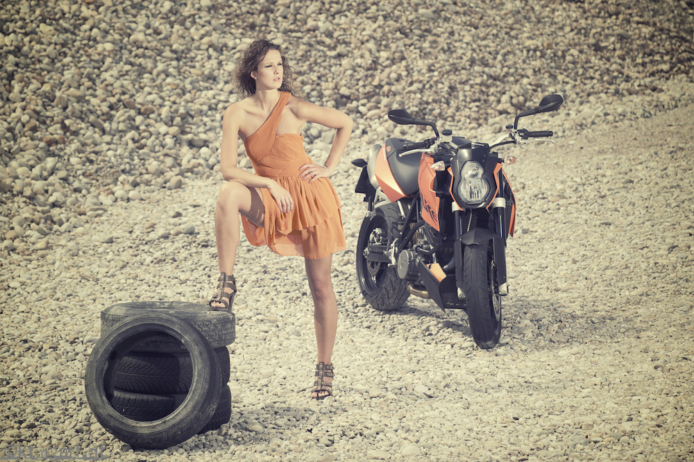 Liana - Motorradshooting