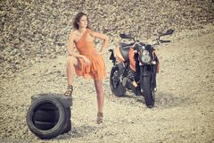 Liana - Motorradshooting