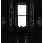 LIBARY TRINITY COLLEGE B&W, DUBLIN, IRLAND