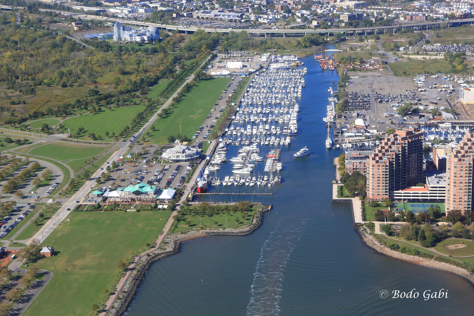 Liberty Harbor im Morris Canal