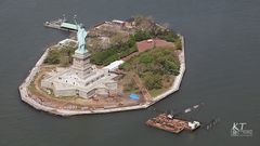 Liberty Island - Helicopterview....