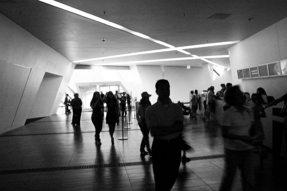 libeskind interior............. the lobby