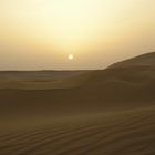 Libia: Tramonto sulle dune di Gadames