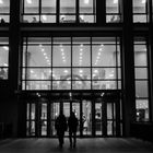 Library at night