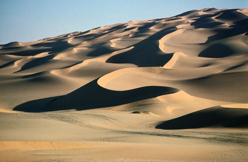 LIBYEN bei Mandara Dünenfeld.