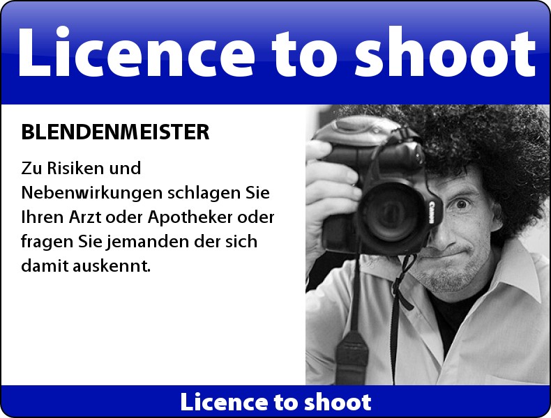 Licence to shoot