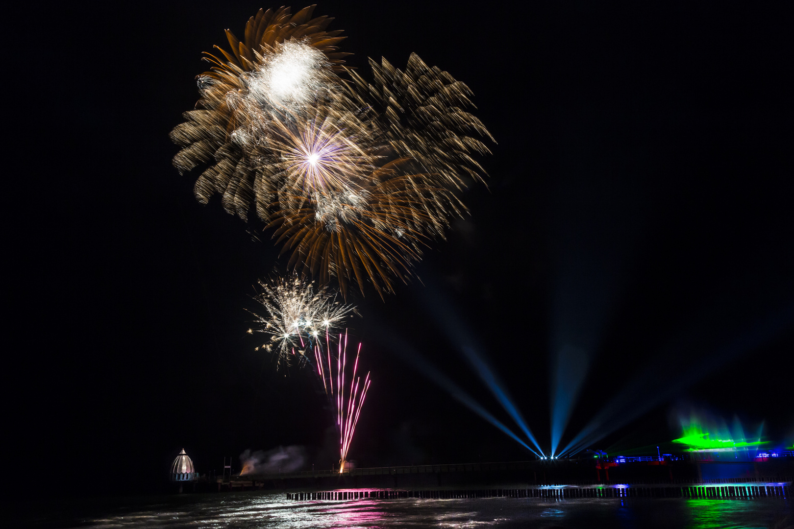 Lichertanz der Elemente Zingst 2016